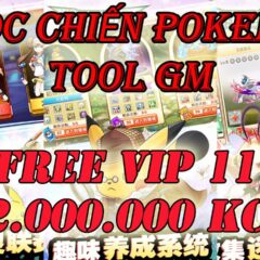 Game Mobile Private | Cuộc Chiến Pokemon TOOL GM | Free Vip 11 + 2000000 KC | APK IOS