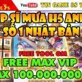 Game Mobile Private| Kiếm Sĩ Mưa H5 Anime Game Free Tool GM Max VIP Max Kim Cương APK IOS|Game H5