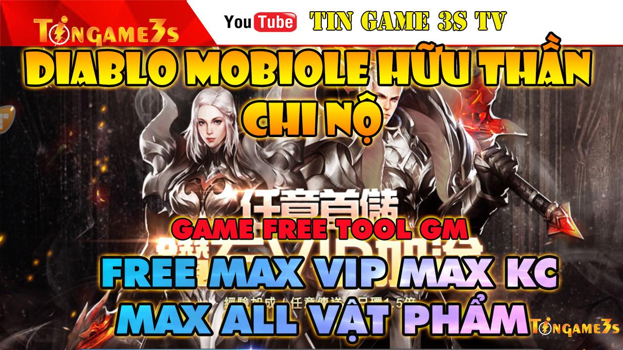 Game Mobile Private| Diablo Mobile Hữu Thần Chi Lộ Free ALL Max VIP Max Kim Cương APK PC| 2020