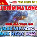 Game Mobile Private| Cửu Kiếm Ma Long 3D Free Tool GM Max VIP Max Level Max Ngọc | Android PC