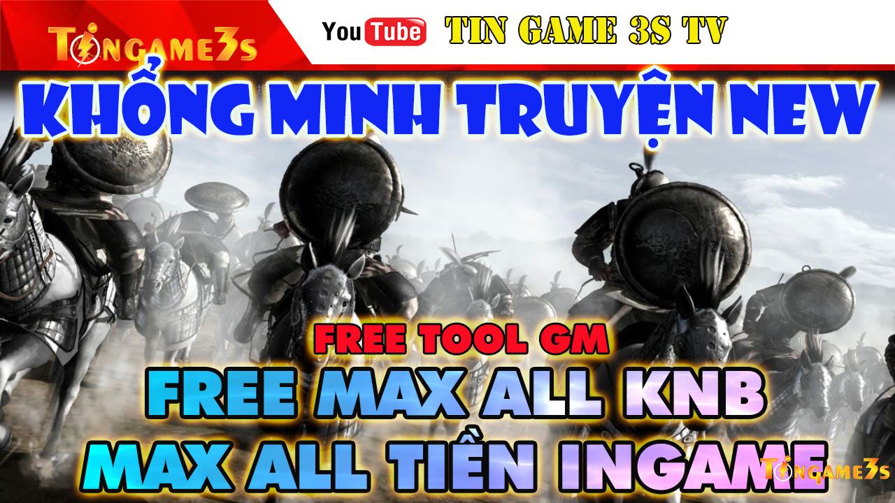 Game Mobile Private| Khổng Minh Truyện Ver2 Free Tool GM Max ALL VIP Vàng KNB |Android PC| 2020