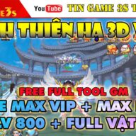 Game Mobile Private| Tình Thiên Hạ VTC Free ALL Tool GM Max VIP Max KNB Max Level 800| Tingame3s