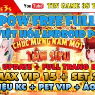 Game Mobile Private|Gunpow 2021 Việt Hóa Free Full ALL Max Vip 15 +60M Kim Cương CodeVip|Tingame3s