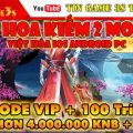 Game Mobile Private|Đào Hoa Kiếm 2 Việt Hóa IOS Android Free VIP6 100Triệu EXP 4M KNB+KNBK|Tingame3s