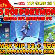 Game Mobile Private| Bảo Bối Pokemon H5 Tool GM Free Max VIP 12 Max Kim Cương Android IOS |Tingame3s
