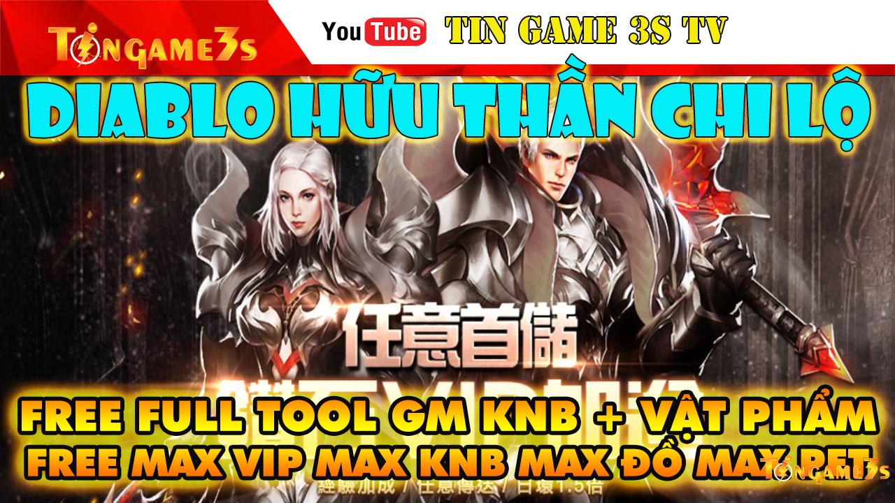 Game Mobile| Diablo Thần Hữu Chi Lộ Mobile Free Tool GM Free Max VIP19 Max Kim Cương 2021|Tingame3s