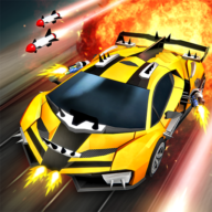 Chaos Road: Combat Car Racing Mod APK 5.11.0 (Free purchase)(High Damage)(Weak enemy)